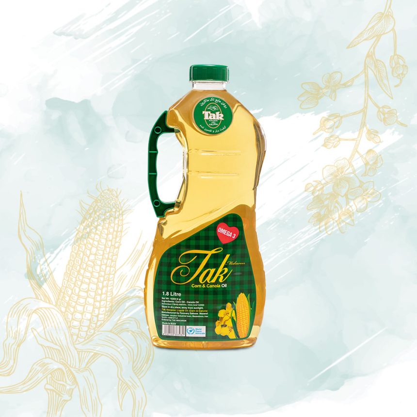 Corn and Canola Oil 1.8 Litre Tak makaron