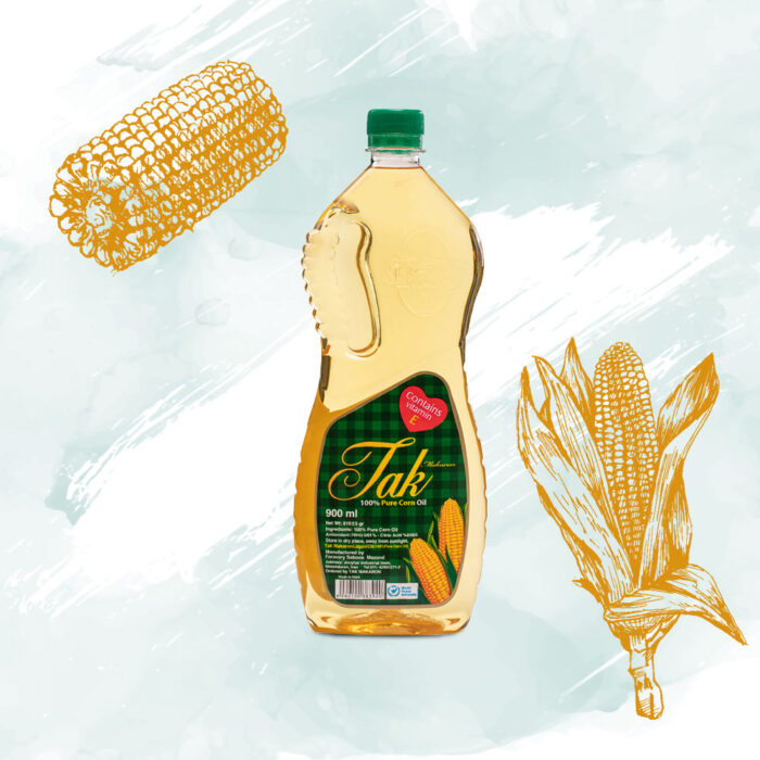 Pure Corn Oil 900ml - Image 2