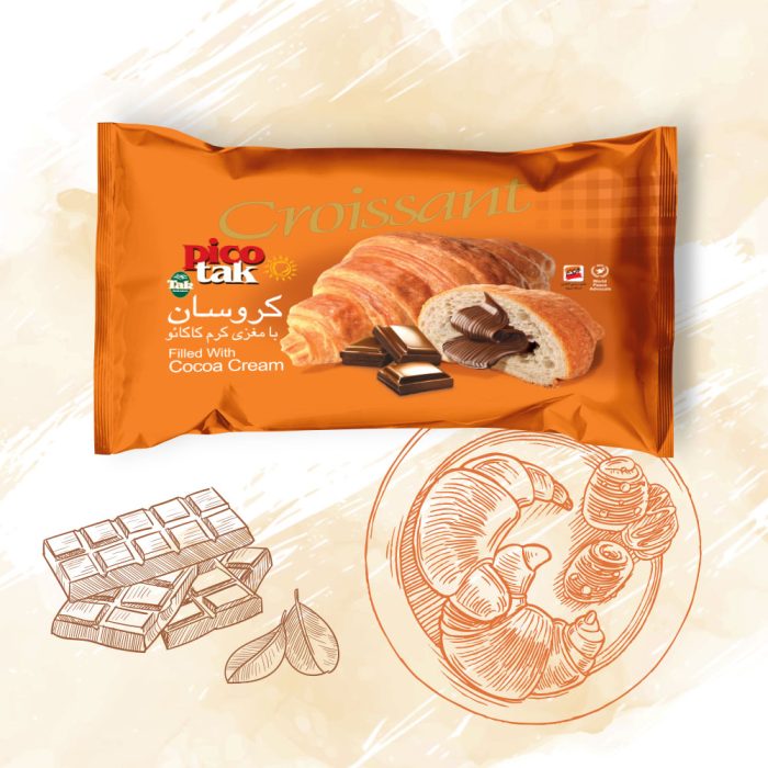 Plain Croissant (Filled With Cocoa Cream) - Image 2