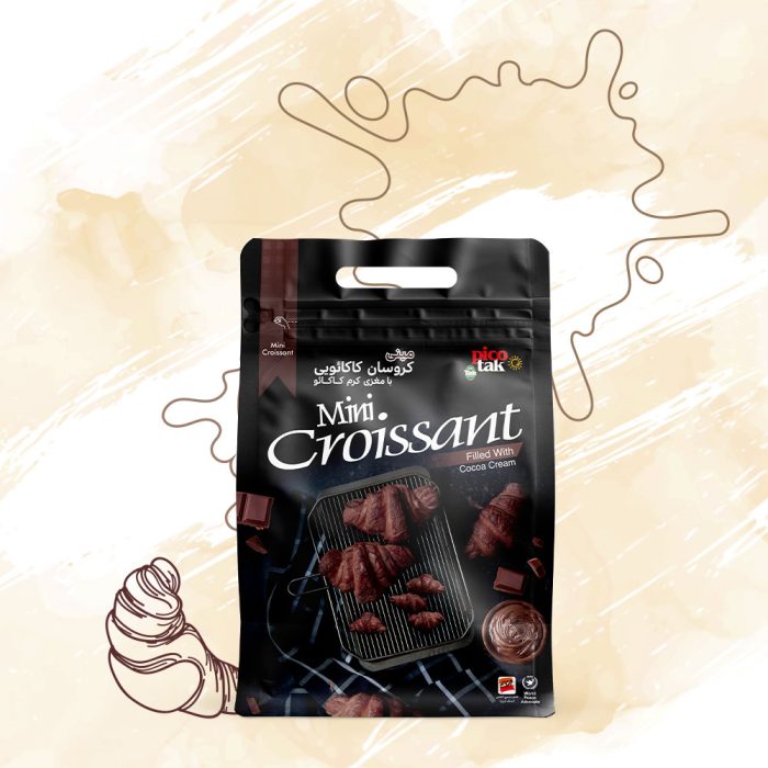Chocolate Mini Croissant (Filled With Cocoa Cream) - Image 2