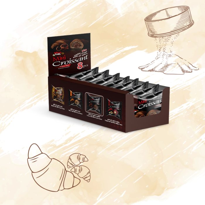 Chocolate Mini Croissant (Filled With Cocoa Cream) - Image 2